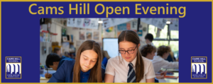 Open Evening 2023 Banner