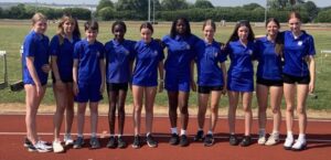 The Year 8 Athletics Team