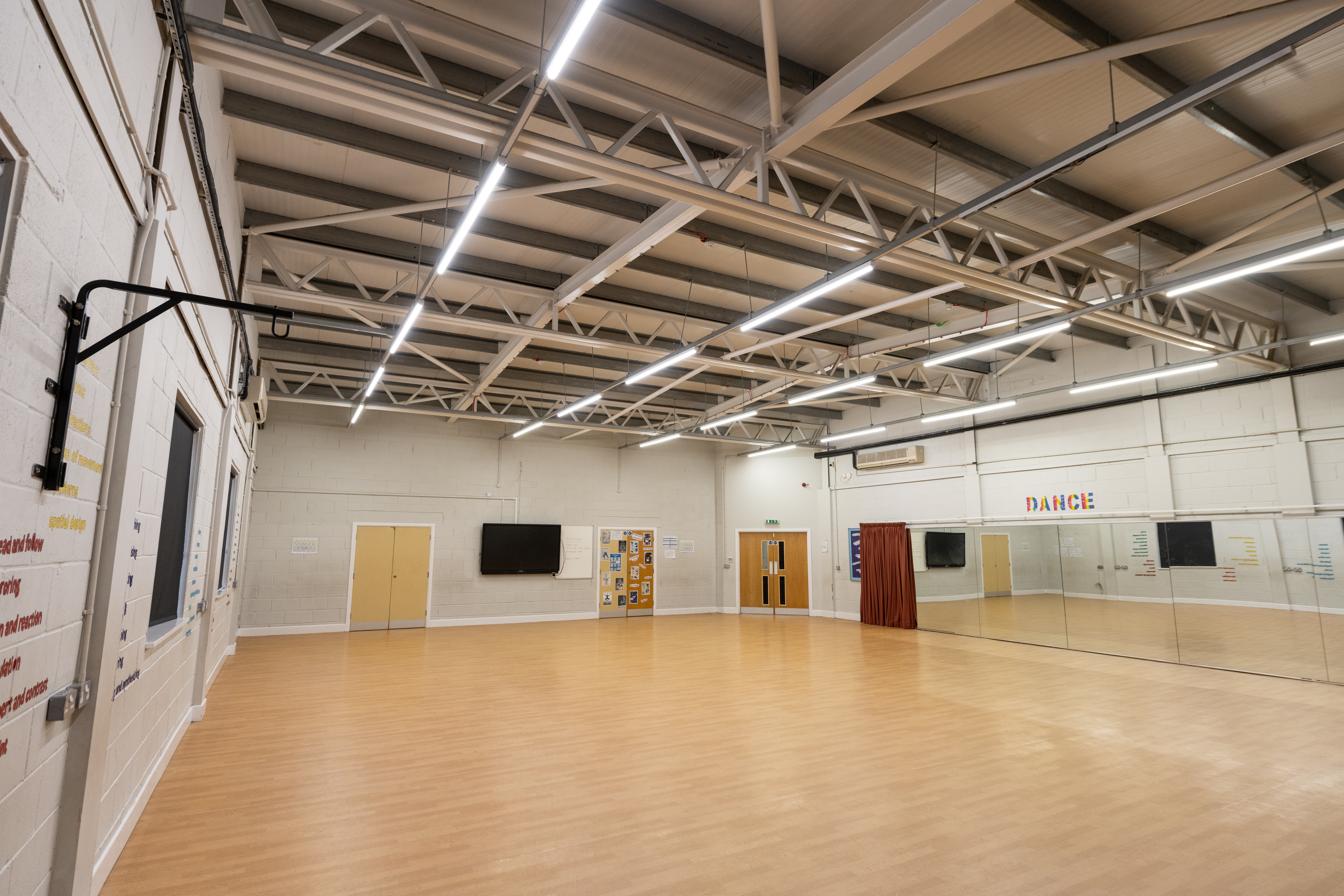 Dance Studio, 15.2m x 11.8m